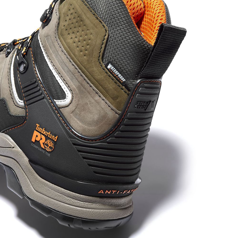 Botas de Trabajo Masculino - Timberland Pro® Hypercharge Trd Impermeavel Composite-Toe - VDGBN6537 -